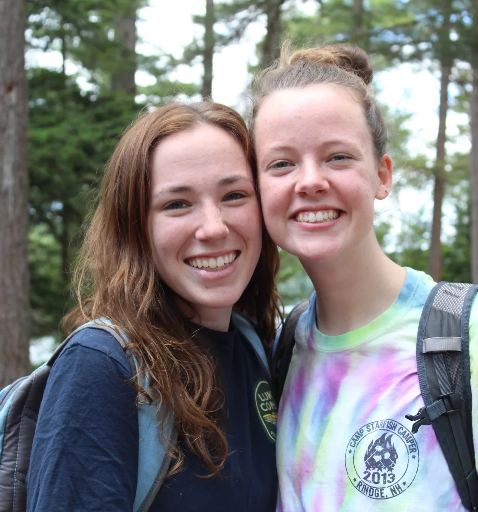 Campers smiling at Camp Starfish