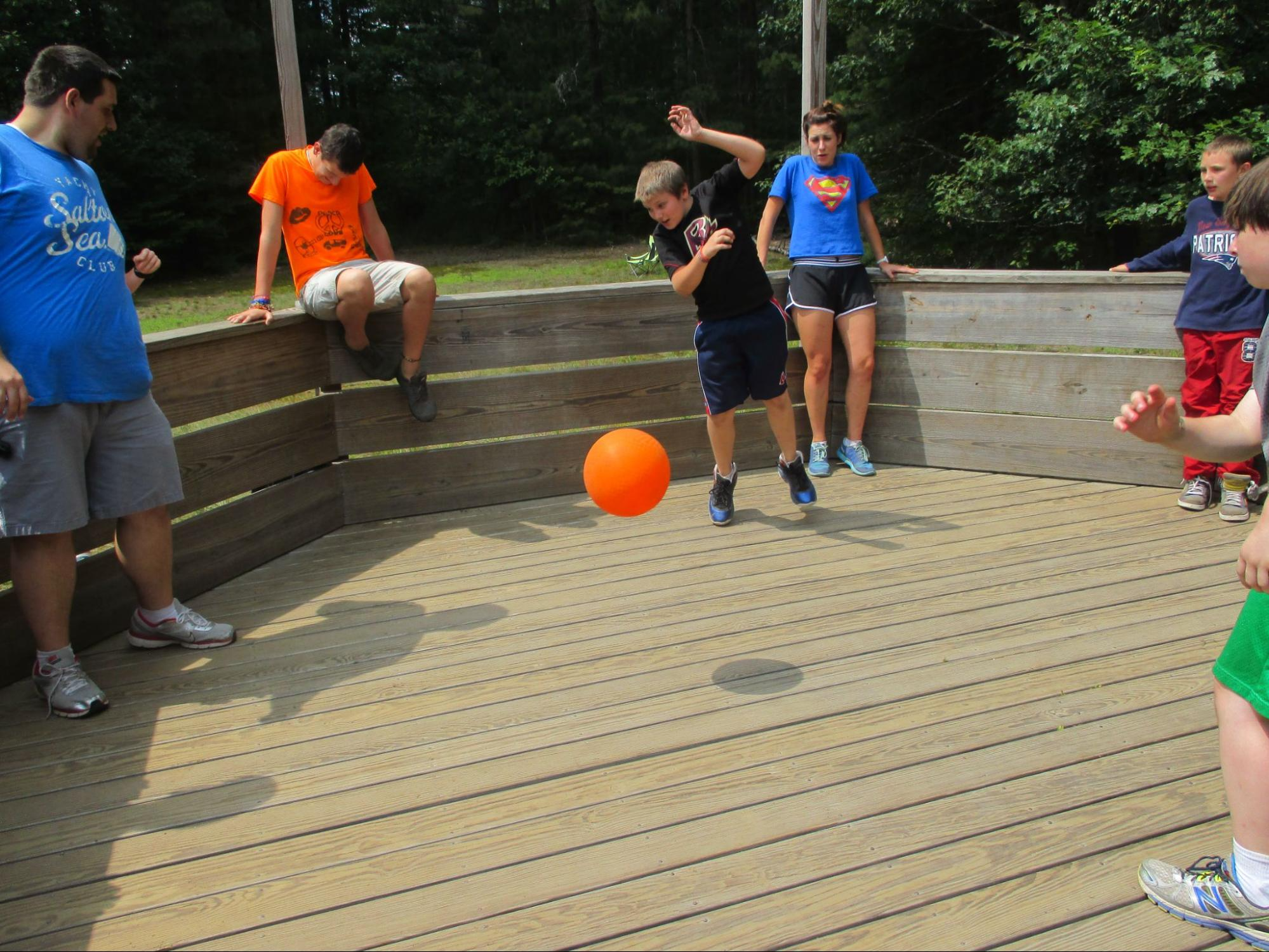 Campers smiling at Camp Starfish